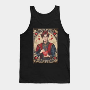 The Jack Of Hearts Face Card Tank Top